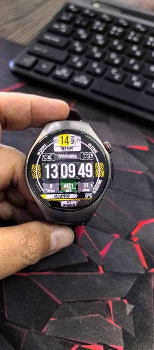 Смарт часы с поддержкой E-Sim Huawei watch 5 titanium