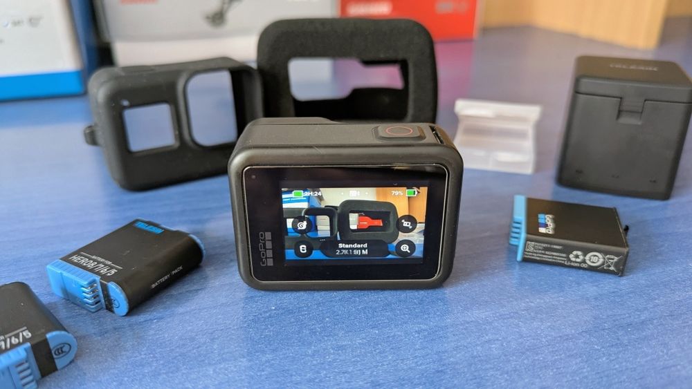 GoPro 8 black 4К60 4 battery + accesorii