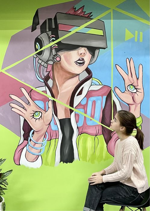 Роспись стен. Граффити.