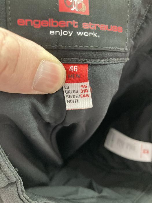 Pantaloni softshell Engelbert strause S elastici grosi