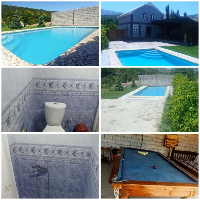 Продается 2-дом 2-участок 1этаж и 2 этаж котеджный в Чимганский горы