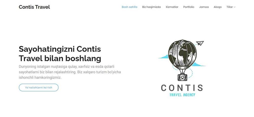 Zamonaviy Veb-saytlar va Landing Page yaratish | Frontend xizmati