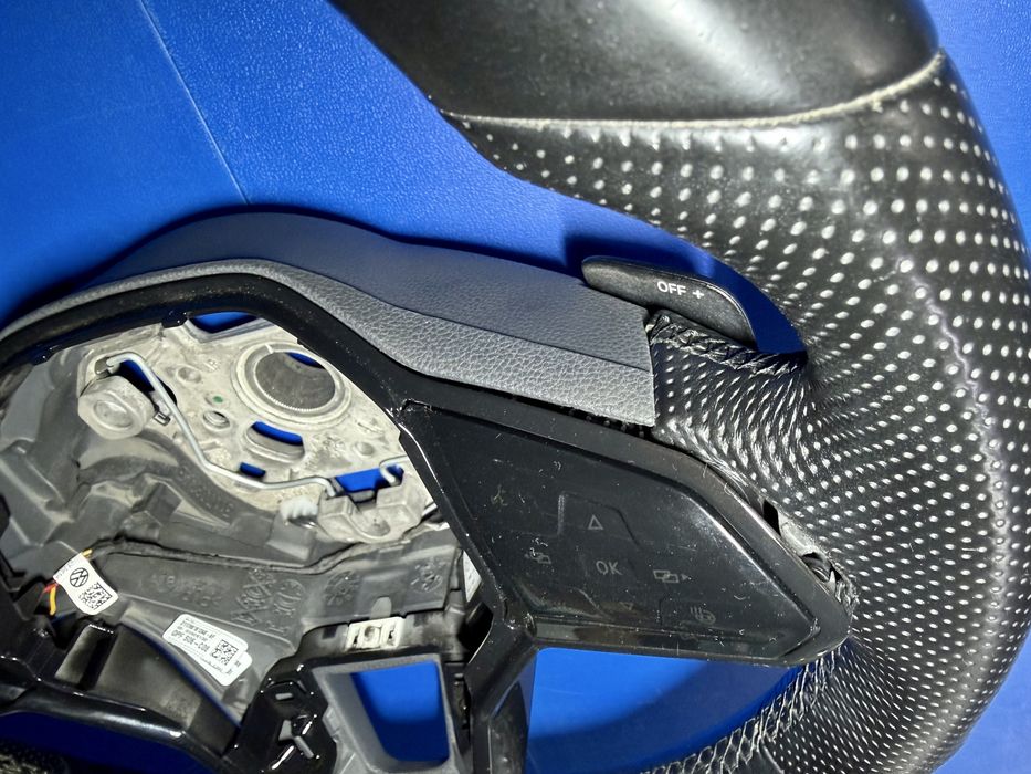 ~ Volan VW R-Line Touch vibratii padele Arteon Passat Golf ~