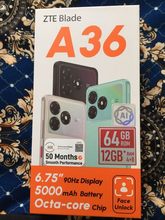 продам ZTE A36 почти новый