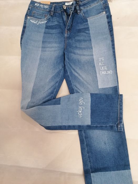 Blug Denim albastu