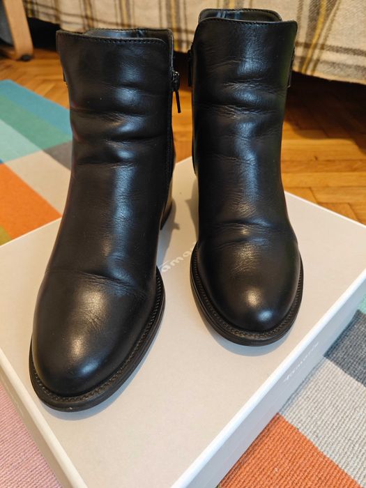 Tamaris дамски кожени боти 37 номер