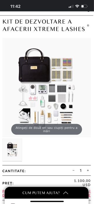 Geanta transport/ trusa extensii gene