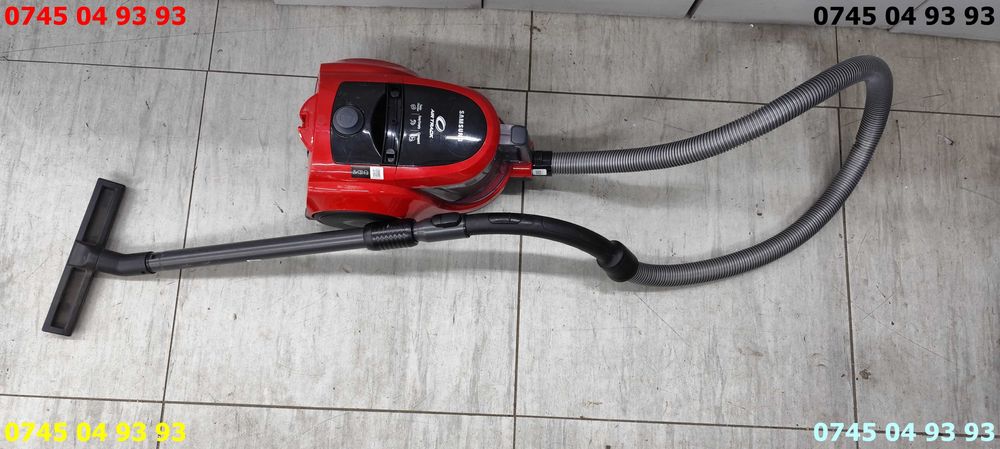 aspirator samsung rosu SC45T0 2 filtre HEPA COMPLET si functional