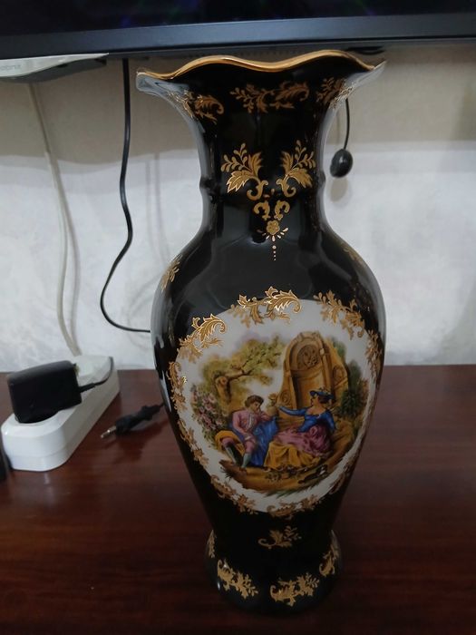 Ваза Yamasen Gold Collection Fine Porcelain 24ct Gold