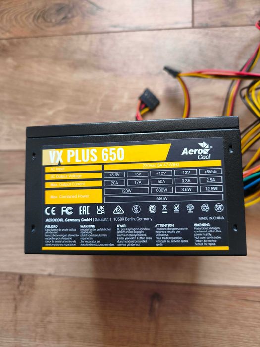 Sursa Aerocool VX PLUS 650