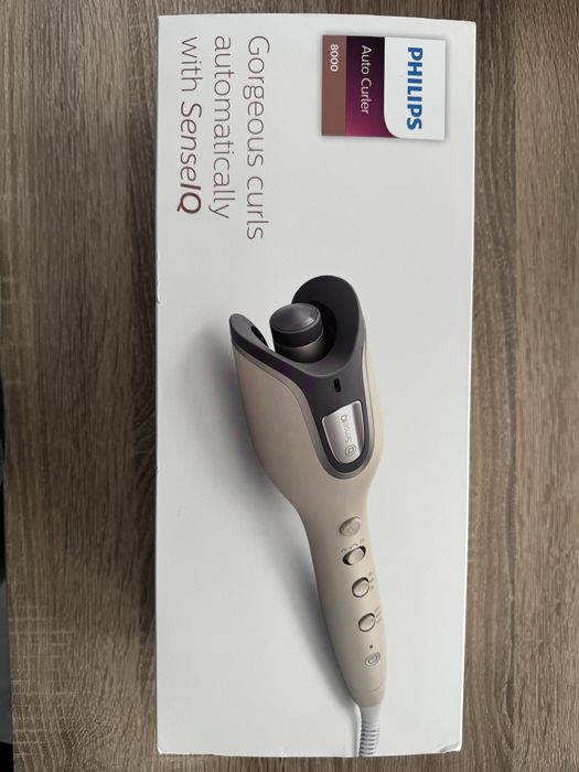 Ondulator automat Philips Auto Curler 8000 – ca nou, cutie originală
