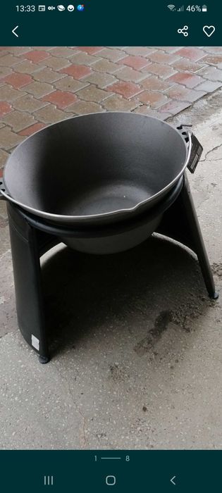 Suport pentru ceaun/paravan vânt pentru ceaun 7,2L /10,8 L/16 L/22 L,