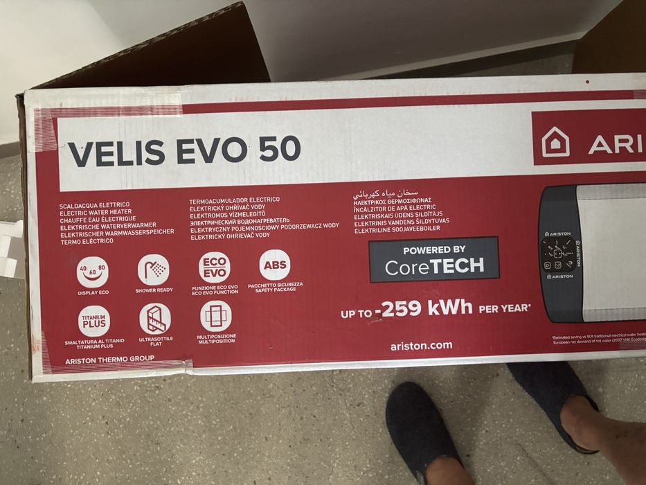 Boiler electric Ariston Velis evo 50 l