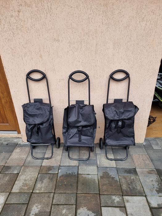 Cărucior NOU de cumpărături cu roți Import Norvegia