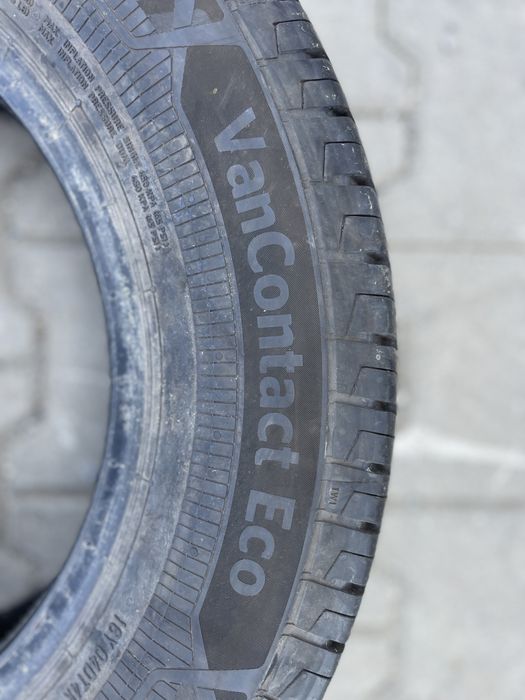 4X 215/65R15C CONTINENTAL VanContact Eco