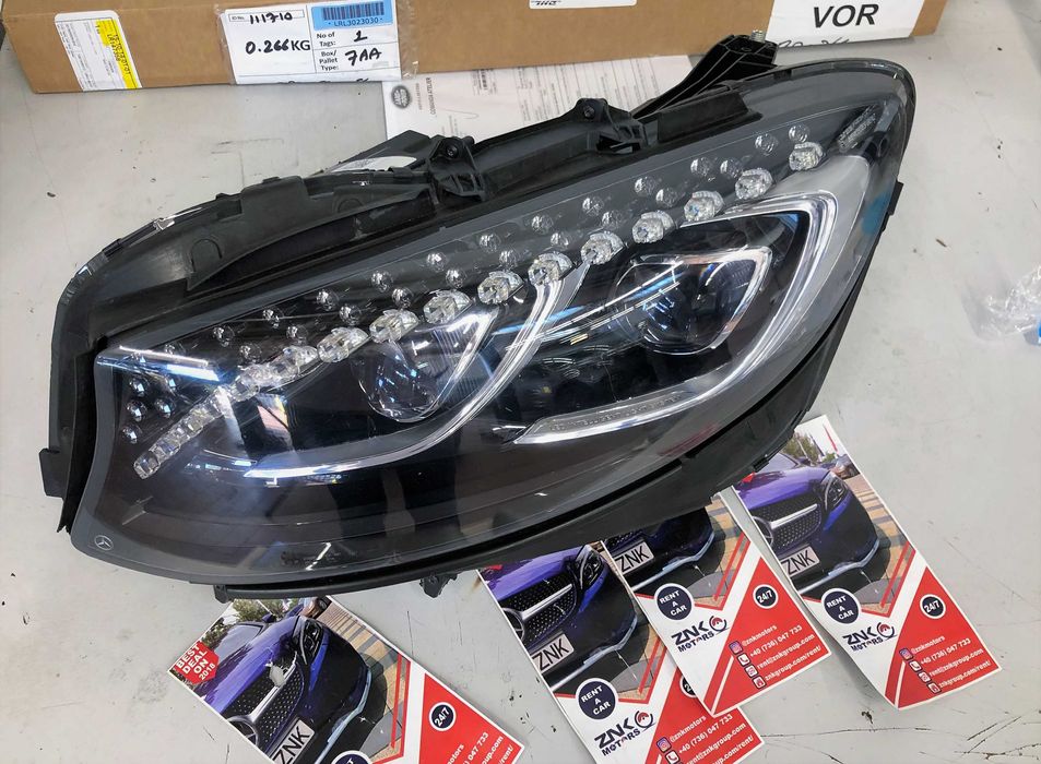 Mercedes Benz w217 s coupe far stanga swarovski full led a217