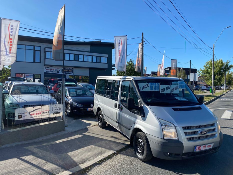 FORD TRANSIT, 9 Locuri, nr. Rosii CADOU,DISTRIBUTIE noua,AN 2012, Euro 5,   2.2 CM, 125 C.P, A.C.,Pilot AUTOMAT,se emite Factura, FISCAL PE LOC