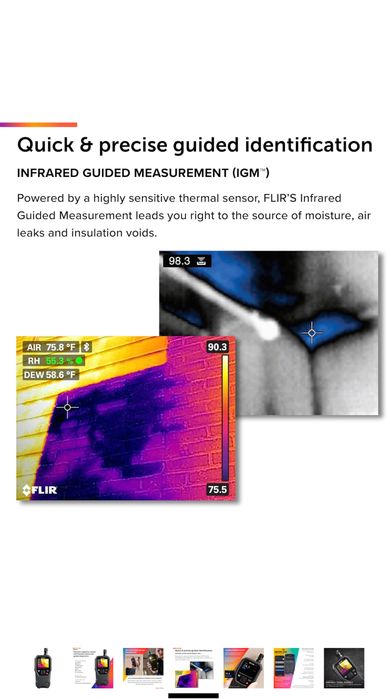 Flir mode MR176 Camera termica integrata, sigilata, Ocazie,
