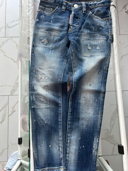 Дънки детски DSQUARED2 4год. Нови