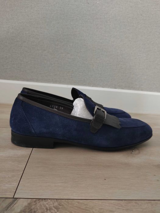 Обувь SMAN , темно синего цвета.