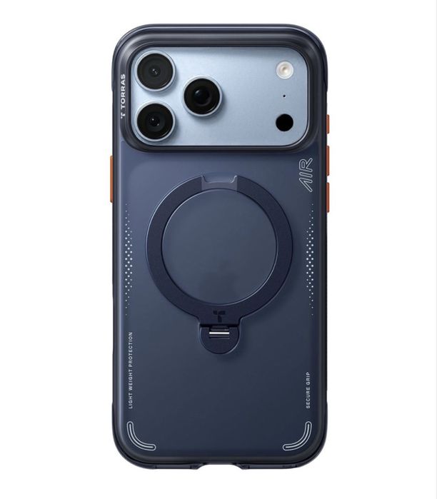 NOU LA CUTIE Husa pentru iPhone 18 Pro / iPhone 17 Pro Torras Ostand Q3 Air Series