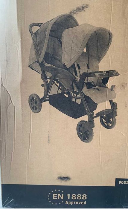 Прогулочная коляска для двоих