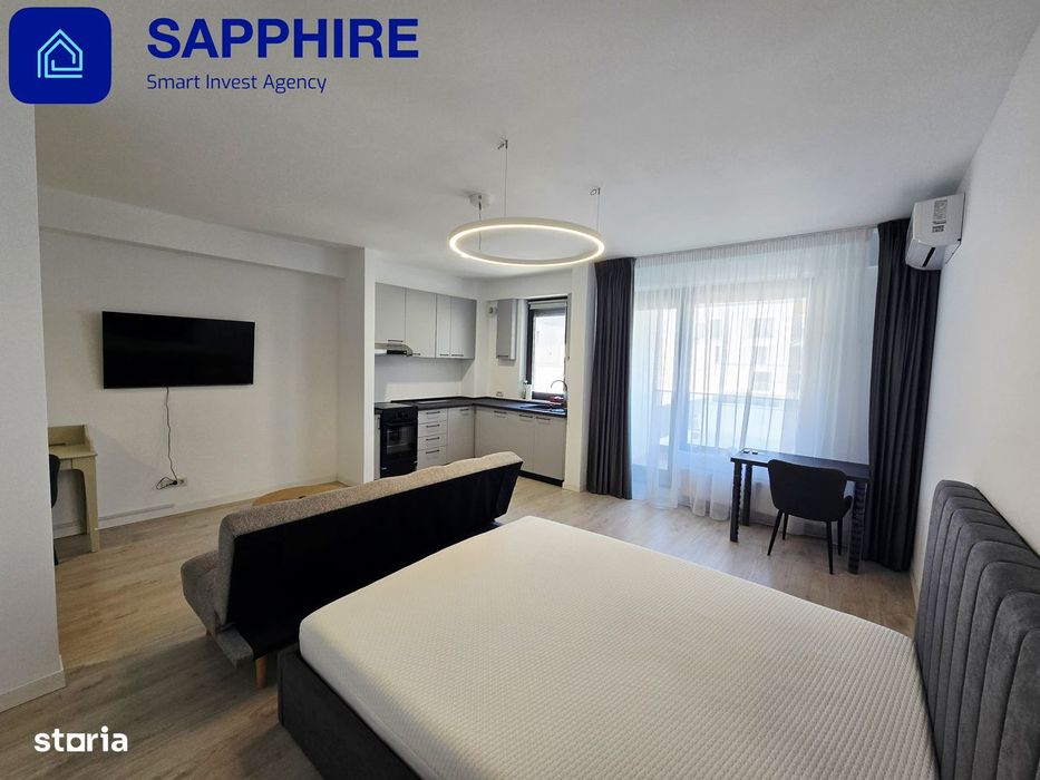 Garsonieră de închiriat Residence 5 Pipera, prima închiriere
