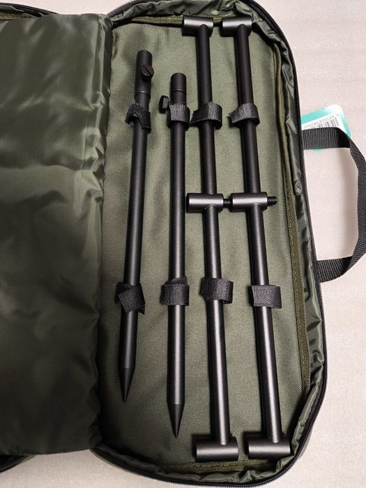 SET 2 BUZZ BARI FEEDER 50cm 3 posturi si 2 picheti reglabili+geanta