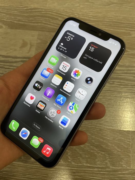 Iphone 11 purple 100%