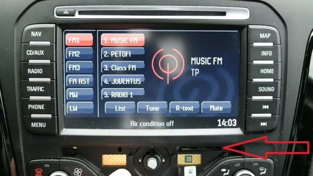 SD Card GPS Harti Ford Navigatie YouTube Video MFD MCA Focus Mondeo RO