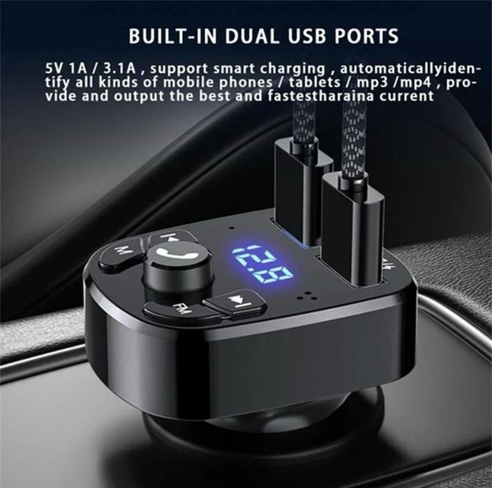 Modulator Fm auto Bluetooth