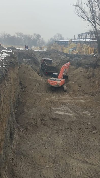 Разработка котлованов,земляные работы,эксковаторы вывоз грунта!