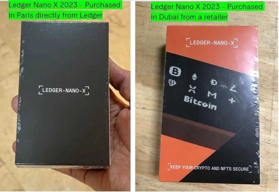 Ledger Nano X original - portofel wallet crypto, nefolosit (in folie)