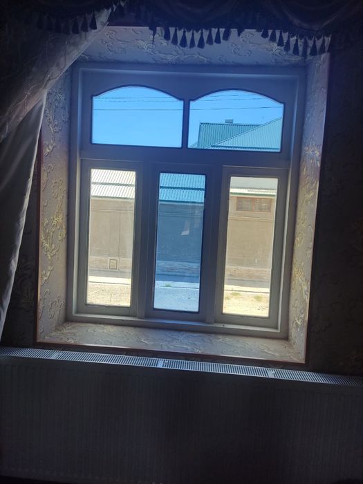 Tayyor yogʻoch rom oynasi bilan birga 5 dona