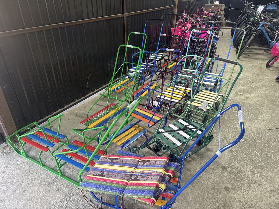 Новые санки разные виды