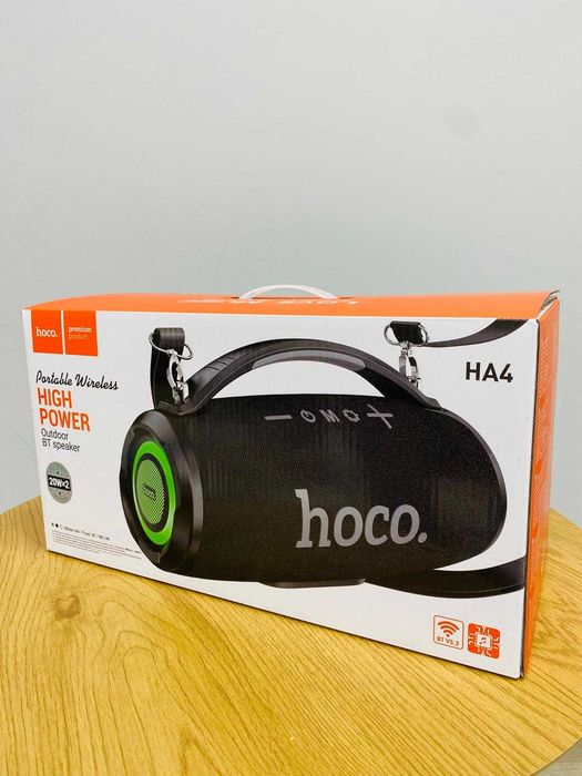 Boxa portabila Hoco HA4 Bluetooth 5.3, LED RGB - Nou