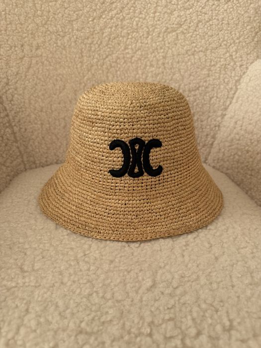 Дизайнерска шапка 100% raffia