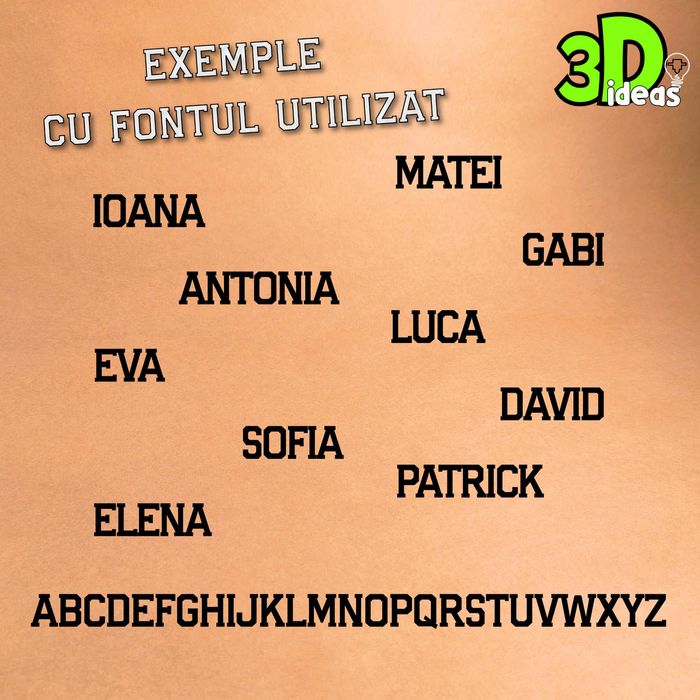 Breloc fotbal personalizat – nume și număr echipă