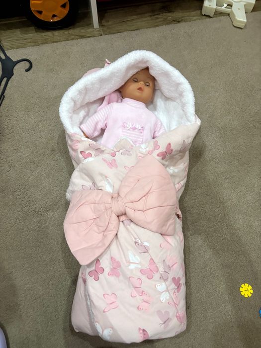 Порт бебе или дебело одеалце за бебе