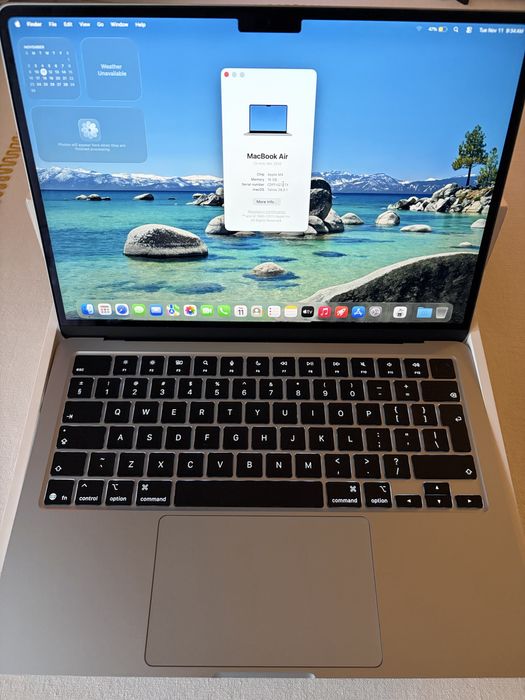 Macbook Air 13” M4