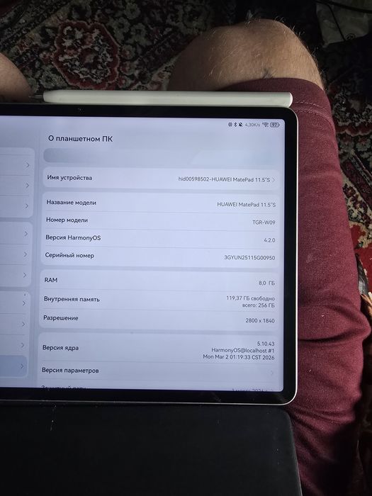 Планшет Huawei mate pad 11.5"s