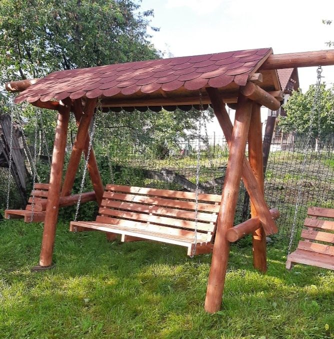 Balansoar / leagan lemn rustic