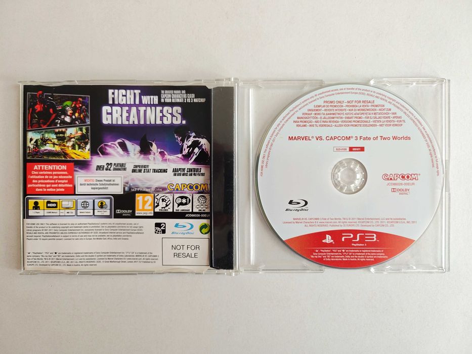 Marvel vs. Capcom 3 Fate of Two Worlds за PlayStation 3 PS3 ПС3