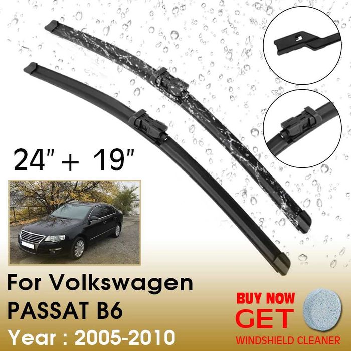 Чистачки предни за VW PASSAT B6 24 +19 2005-2010
