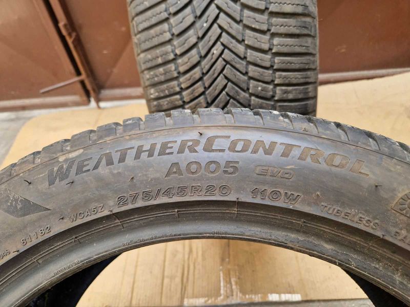 2 Bridgestone R20 275/45
всесезонни гуми
DOT4620