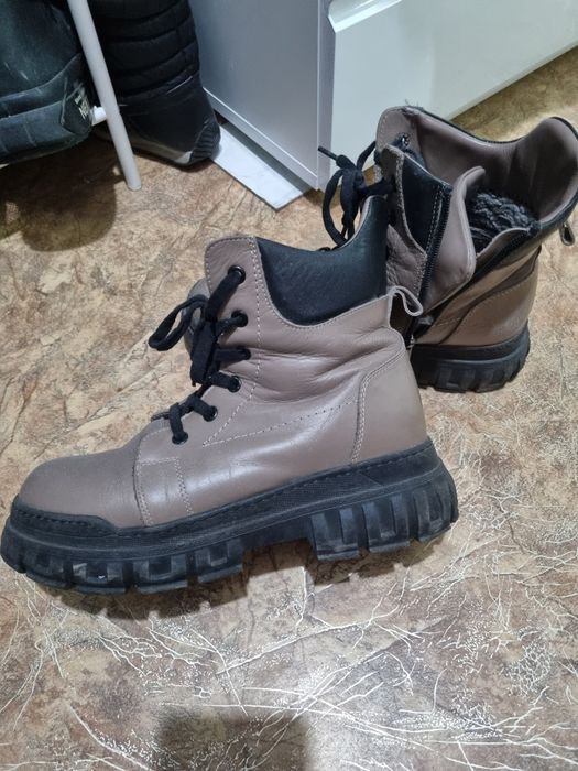 обувь цигейковая женская