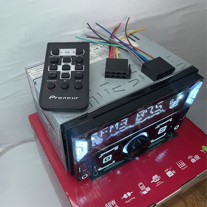 pioneer mafon kattasi yangi madel Blutus Usb aux radio