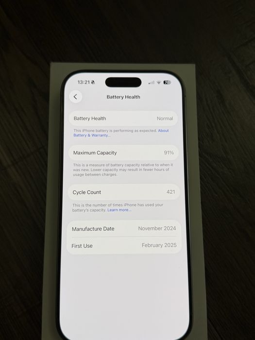 iPhone 16 pro, 512 gb