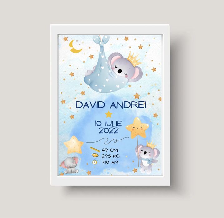 Tablou personalizat - Cel mai frumos cadou pentru copiii sau parinti