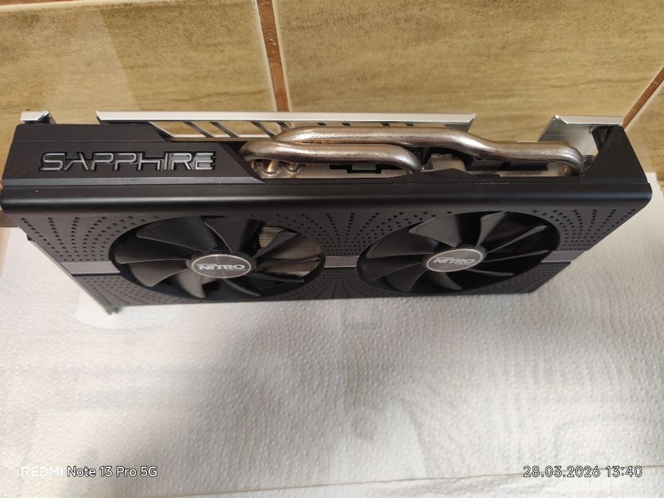 Placa video Sapphire RX 580 8GB Nitro+ 256bit